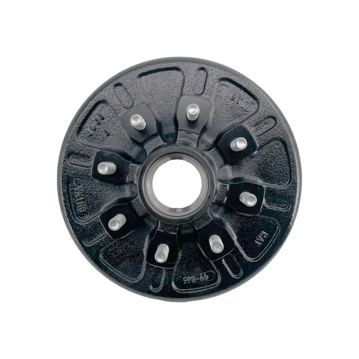 Trailer Brake Drum Hub 7,000lb 9/16" Lug Stud 8 on 6.5 Bolt Pattern Drum Hub Only