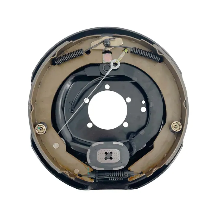 Self Adjusting 12 inch x 2 inch Right Hand / Passenger Side Trailer Electric Brake Cluster