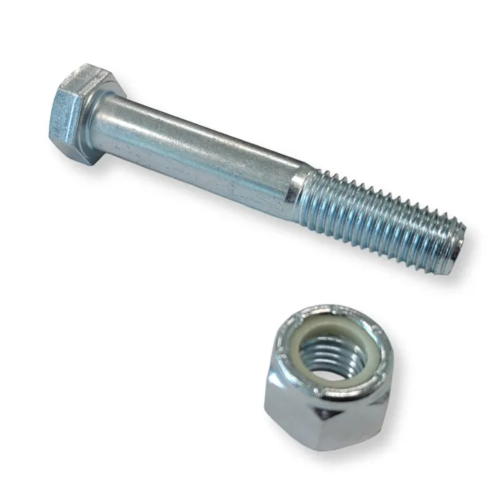 5/8 inch Diameter by 4 inch Long Zinc Plated Bolt