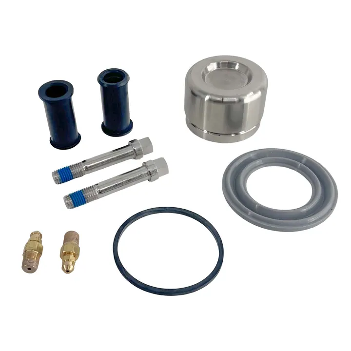 Sturdy Built 250 Brake Caliper Complete Rebuild Kit with Bleeder Fittings