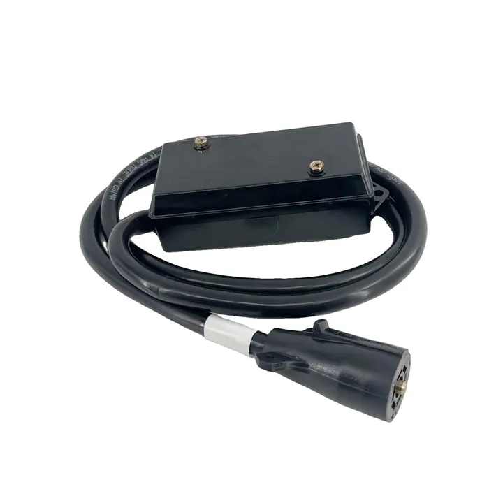 Trailer 7 Function Wiring Junction Box with Pre Wired 6 ft 7RV Pigtail Harness