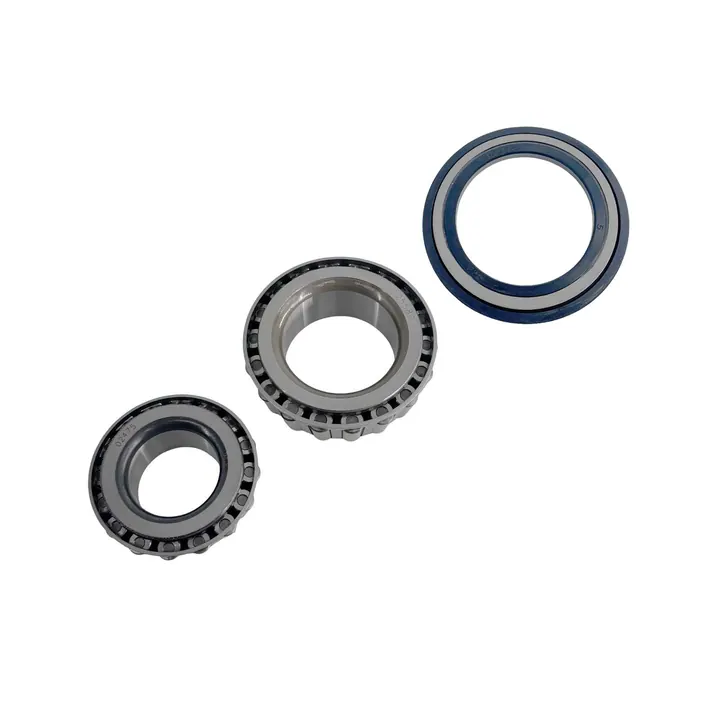 Trailer Hub Kit for 8,000 lb 8 Bolt Oil Bath Hubs, Bearings 1 1/4" x 1 3/4" (02475 x 25580) w/ Unitized Seal