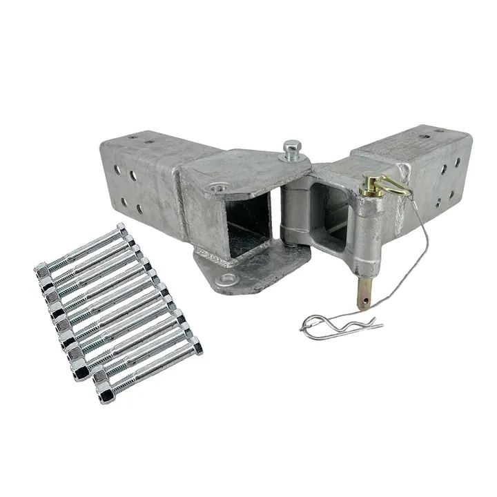 Tie Down Swing King Folding Tongue Hinge Kit Bolt-On for 3x4 Trailer Tongues