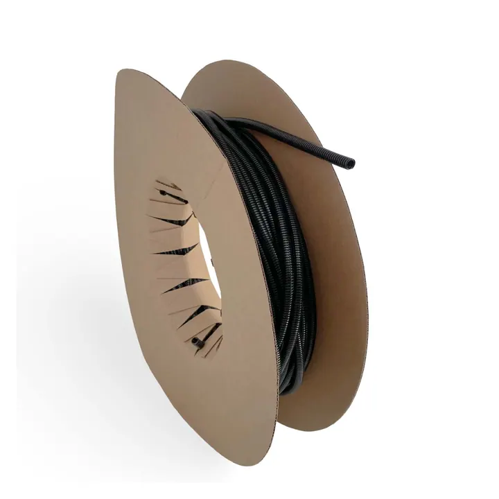 Full Roll Trailer Wire Protector 3/8" Corrugated Plastic Wire Loom - Approximately 250 feet